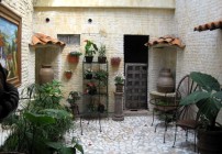 Adobe Walls B&B Ajijic Mexico Lake Chapala Outdoor Patio