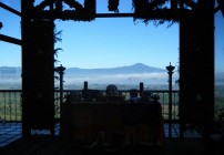 Hotel Casa Ixhi, Patzcuaro, Michoacan, Shrine Offering