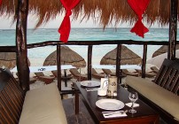 Om Tulum Hotel Cabanas, Restaurant, Tulum, Quintana Roo, Mexico
