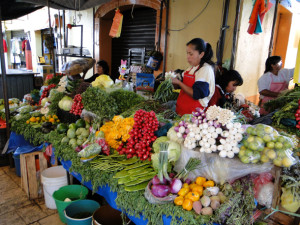 Mercado Tepoztlan Mexico Fruit and Vegetable Market